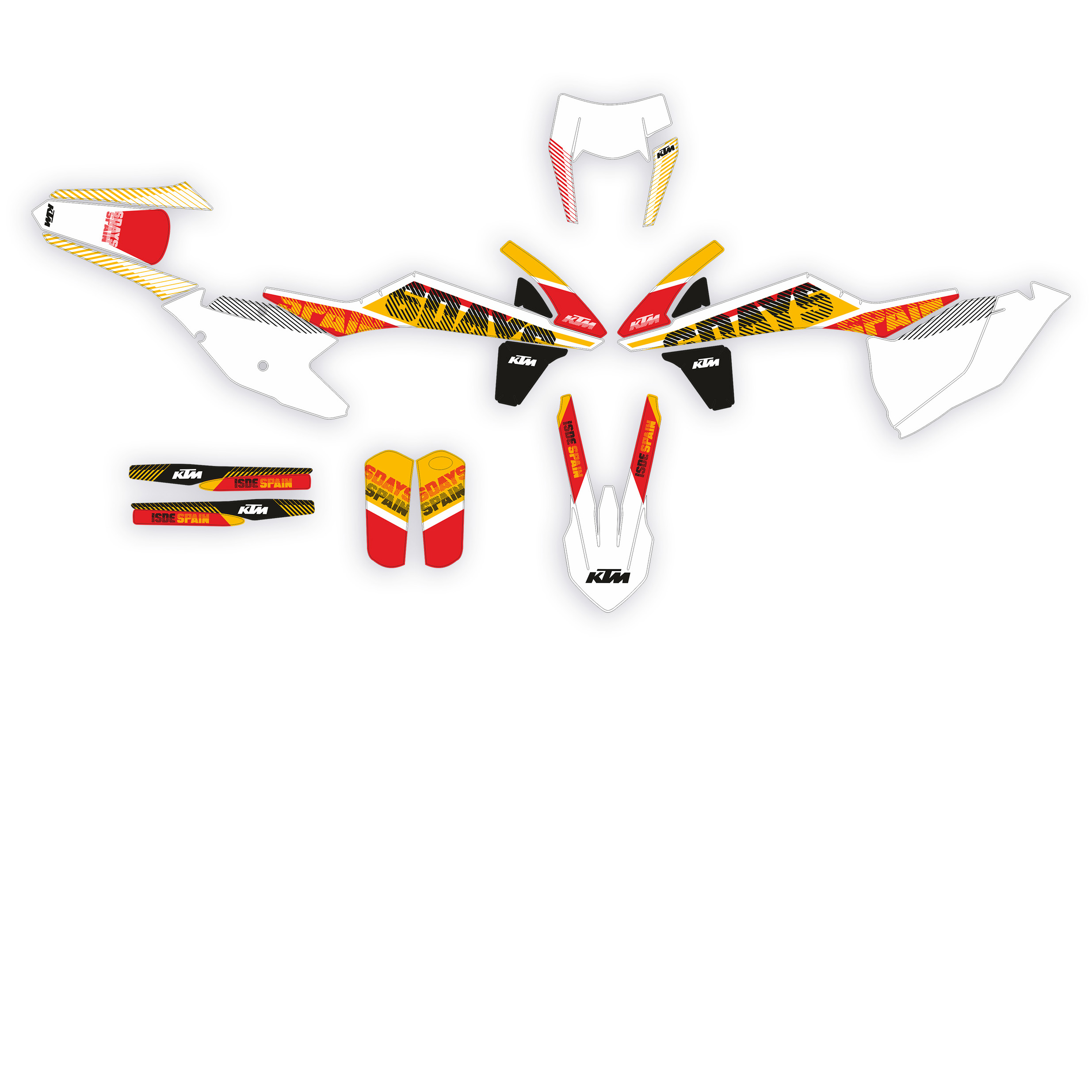 KTM exc SIX DAYS Spain replika 2017 - obrazek 7