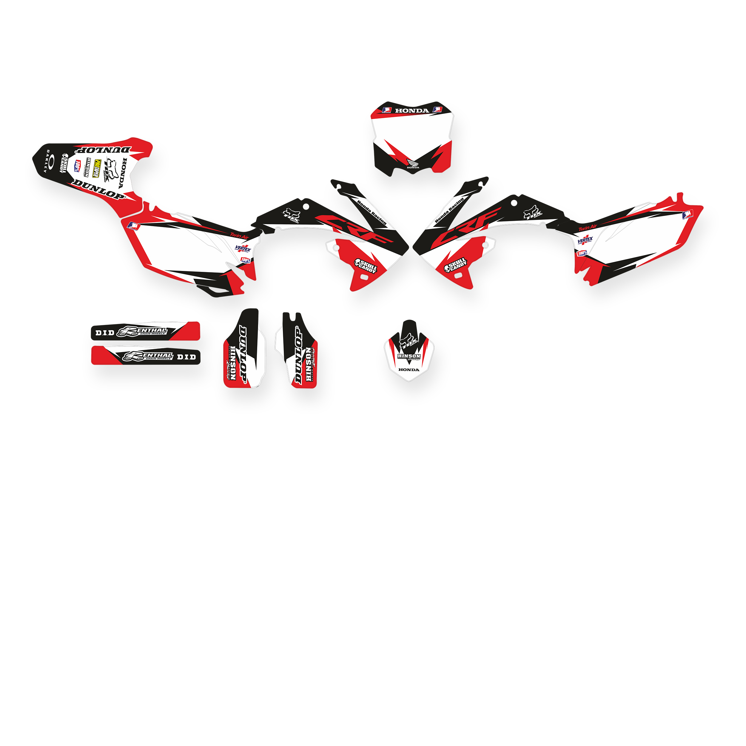 Honda CRF 250-2010-2013, CRF 450 2009-2013 v2