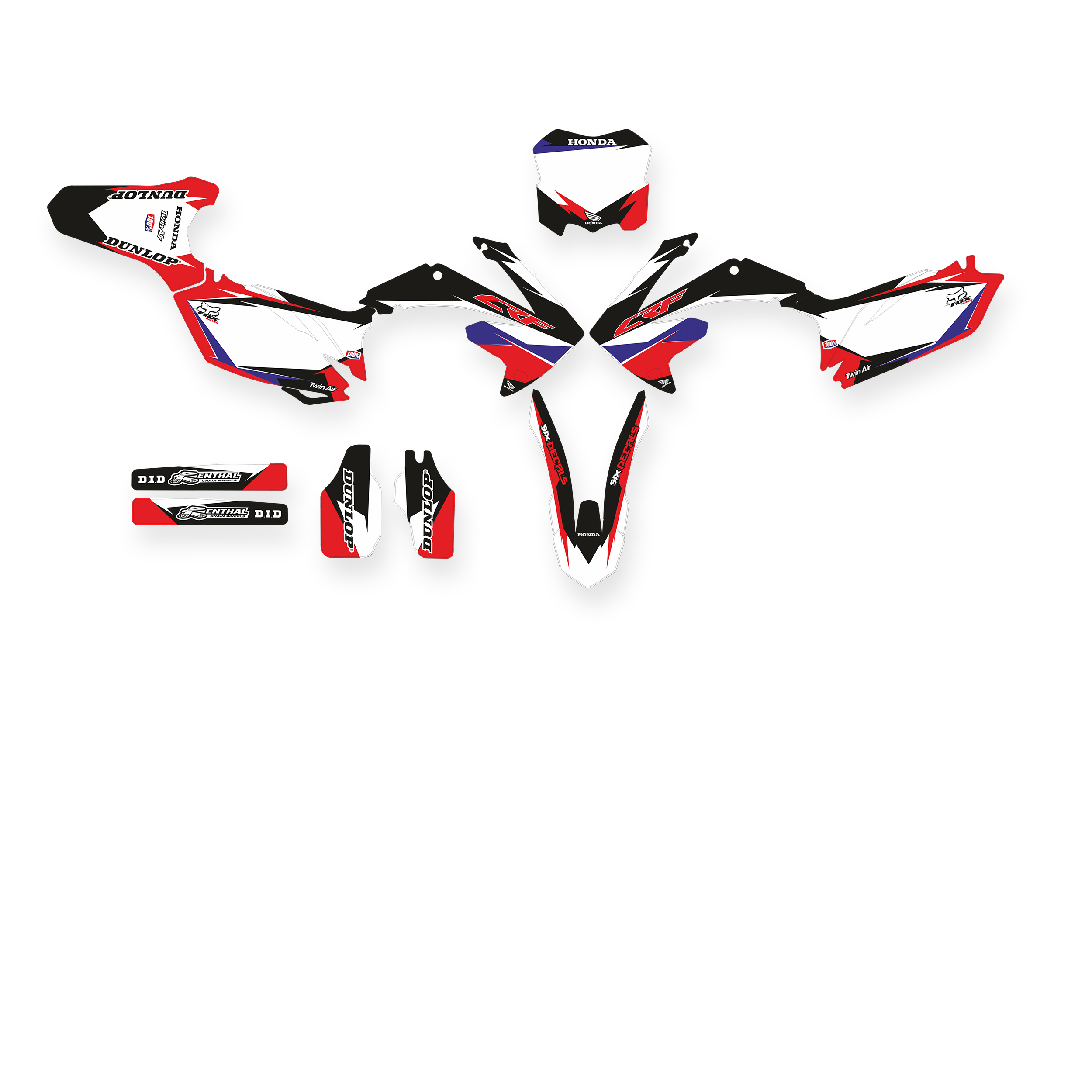 Honda CRF 250-2010-2013, CRF 450 2009-2013 v3