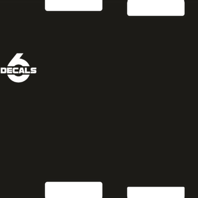 Gas Gas  250, 300 2021-22 | Okleiny ochronne wydechu 6 Decals
