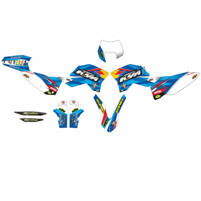 ktm exc 2008-2011 blue