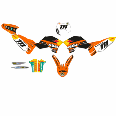 ktm exc 2008-2011 factory replika